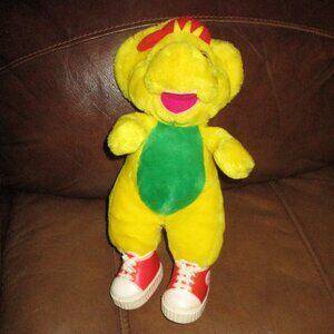 VINTAGE 1994 BJ The Dinosaur Plush Toy - By Lyons Group 13" - Barney Purple Dino